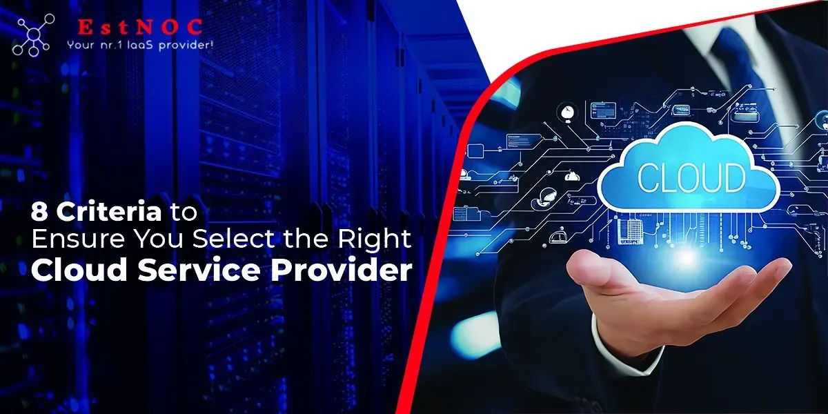 select the right cloud service provider