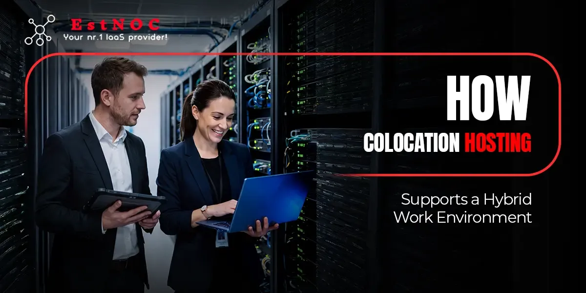 colocation hosting supports a hybrid work environment