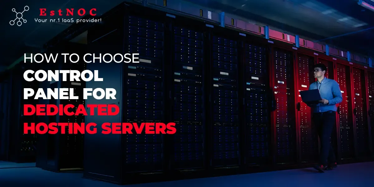 control panel for dedicated servers