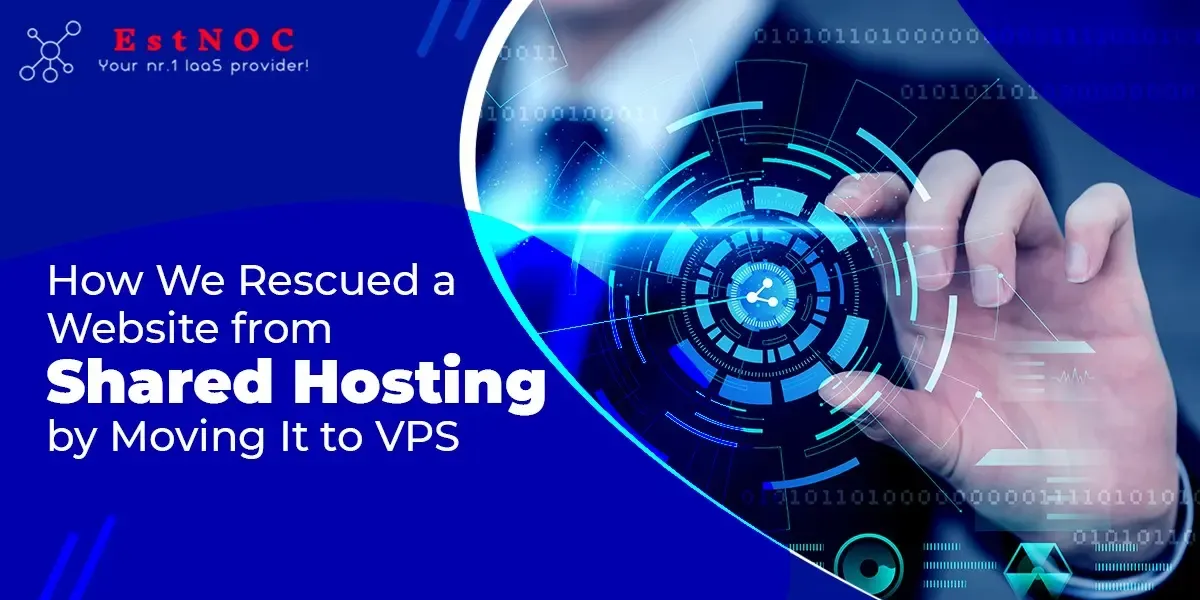 Rescued a Website from Shared Hosting